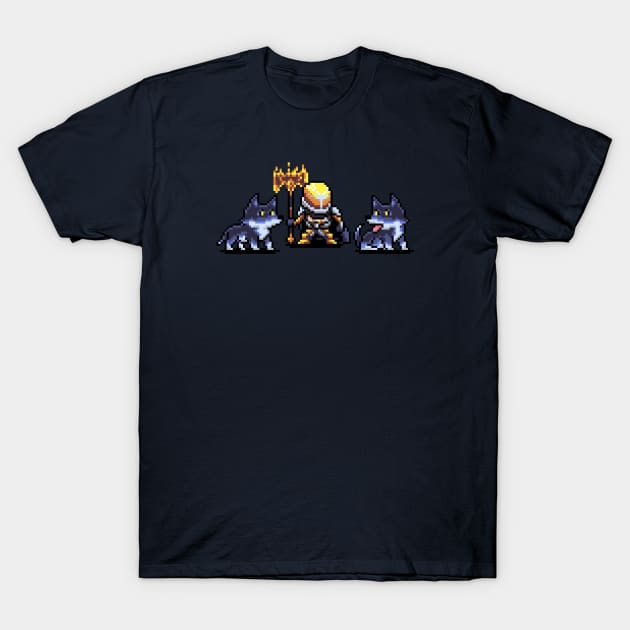 Saladin's Pack Pixel Art T-Shirt by Spykles